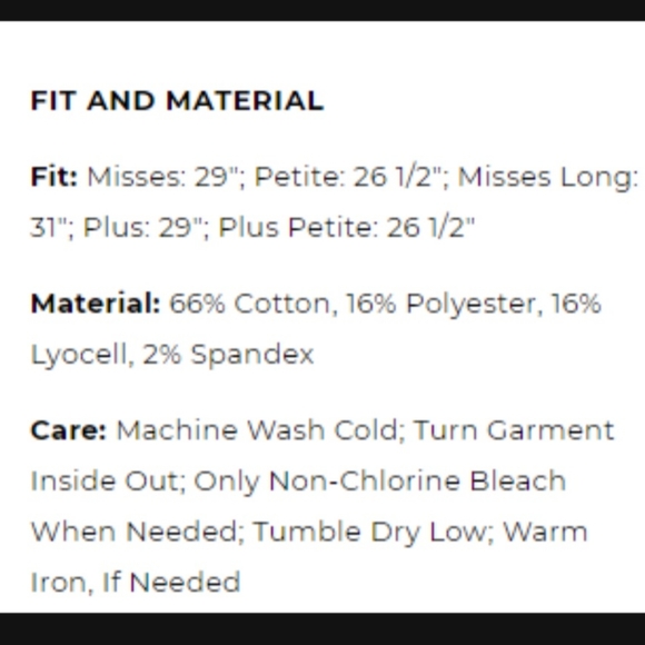 Talbots Slim ankle jeans 16 - Picture 6 of 6